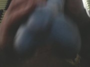 Cumming in JT Bad Dragon toy