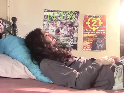 Male Solo Cum Eating 4 ( right angle )