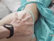 Super close up Sensual morning sex 1/16