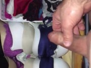 Dare me to cum in my wifes Bra and Panty drawer?