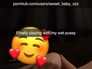 POV Masturbating and Cumming Three Times on Snapchat - sweet_baby_zzz 4/16