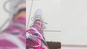 Look At, Smell, and Taste my Smelly Gym Feet with me - Washing Feet