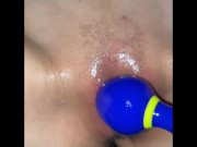 電マを当て続けて感度アップ！ 10/16