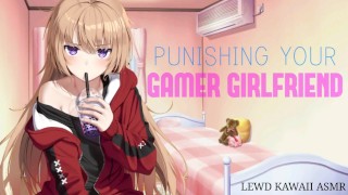 Spanking Your Gamer Girlfriend For Raging (English ASMR) (Sound ...