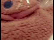 Petite hiking fully naked through Public Waterfall Trail (Full Version) 15/16