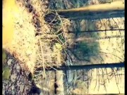 Petite hiking fully naked through Public Waterfall Trail (Full Version) 4/16