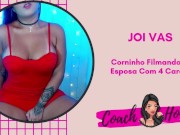 Corninho Filmando a Esposa Com 4 Caras! | JOIVAS | Punheta Guiada | CV # 40 15/16
