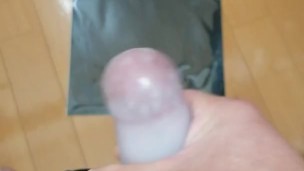 Sperm explodes on masturbation!