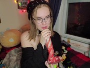 Goth Girlfriend Smokes and Masterbates With You (Roleplay) - IzzyHellbourne 6/16