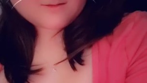 Playing with my nipples