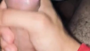Solo male cumshot