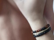 Sexy Red Lengerie Part 2 ! Perfect tits has passionate morning fuck , OMG Amazing boobs bouncing 16/16