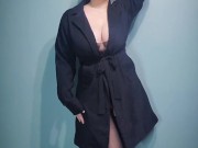 Natural Curvy Sensual Body Stocking Strip Tease 1/16