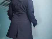 Natural Curvy Sensual Body Stocking Strip Tease 2/16