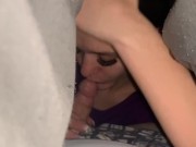 Wife sucking me while everyone’s asleep 14/16