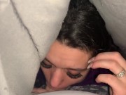 Wife sucking me while everyone’s asleep 7/16