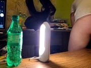 Riding my dildo on the table 1/16