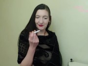 INHALE 56 Smoking Fetish and goodbye to OF by Gypsy Dolores 2/16