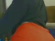 White girl ass up
