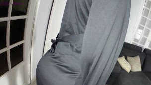 The big ass of a French nun makes me cum too fast!