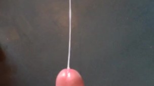 Huge massive cumshot (9 squirts of cum)