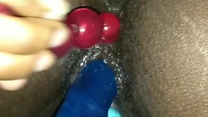 Little anal play