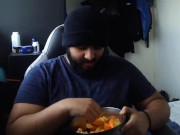 Male Solo Eating Fruit and Talking About His Day(s) #2