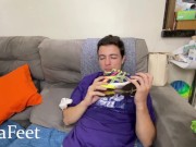 PREV Bossy hot roommate ruins stupid slave date FOOT WORSHIP FOOT DOMINATION SNEAKER FINDOM FRIENDZO 16/16