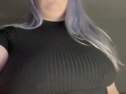 Smoking fetish strip tease 