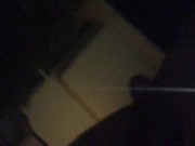 深夜に近所を全裸勃起で徘徊。撮影の難しさを感じるも、いつも通りの散歩はできた　野外露出散歩　0203　晴　気温2度 - Screenshot 3 of 16 - Nude