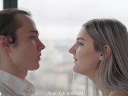 Cuckold watches his busty girl being creampied by a stranger - Eva Elfie 6/16