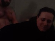 Bbw doggy making him cum twice  10/16