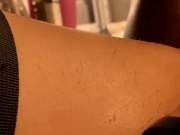 HOT MODEL TAKES IT HARD IN THE ASS 5/16