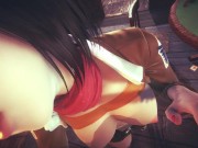 [ATTACK ON TITAN] POV You found Mikasa at the bar (3D PORN 60 FPS)