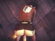 [ATTACK ON TITAN] POV You found Mikasa at the bar (3D PORN 60 FPS) 6/16