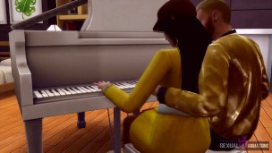Piano Teacher Has Sex With Student In Class - Sexual Hot Animations