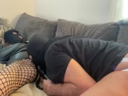 Sub playing with mistress’s pussy till she cums 10/16