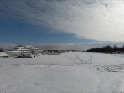 Russian Nude Girl in forest on bridge and with ships 16/16