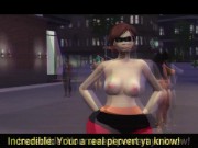 Topless Hero Mrs. Incredible