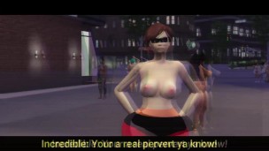 Topless Hero Mrs. Incredible