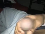 Horny in the living room