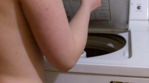 Pissing on my dirty laundry before washing it