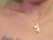 Daddy given uniqueen a golden shower followed by me peeing 1/16