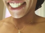 Daddy given uniqueen a golden shower followed by me peeing 2/16