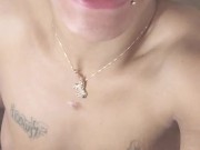 Daddy given uniqueen a golden shower followed by me peeing 4/16