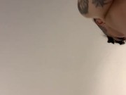 16 Min tattooed slut squirts 2/16
