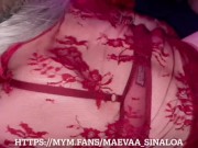 Maevaa Sinaloa - je me fais baiser et j’avale le sperme de 6 inconnus en soirée privée libertine 13/16