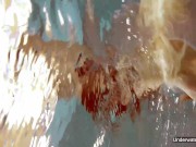 Nudist babes in the pool underwater stripping 5/16