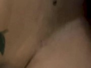 Fucked while watching Pornhub, then came on me and in me! Double Cum 12/16