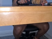 Hot Latina SECRETARY in a Short Dress at the OFFICE - CANDID UPSKIRT 12/16